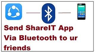 How to Send Share It App via Bluetooth