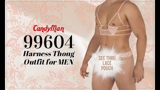 Candyman 99604 Harness Thongs Outfit Mens Underwear - Johnnies Closet