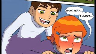 Ben 10 kiss Gwen - Kissing video of Ben10 and Gwen kiss Love story and kiss comics 69.69