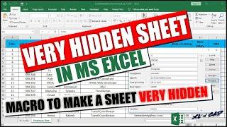 Very Hidden Sheet In MS Excel Macro to unhide every Very Hidden sheet
