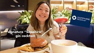 Chase Sapphire Lounge at JFK Airport REVIEW + mini vlog going to Taipei on China Airlines ️）