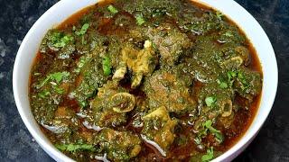 Palak Gosht  Gosht Palak Recipe By Cook with Mahpara