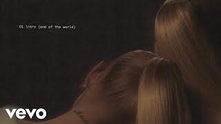 Ariana Grande - intro end of the world lyric visualizer