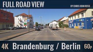 Brandenburg - Berlin Germany Fredersdorf-Vogelsdorf Hoppegarten Mahrzahn-Hellersdorf - 4K 60p