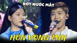 RỚT NƯỚC MẮT với giọng ca Đức Vĩnh - Quỳnh Anh hay THẤU TÂM CANTUYỆT ĐỈNH SONG CA CẶP ĐÔI VÀNG NHÍ