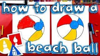 How To Draw A Beach Ball With Templates