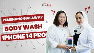 PEMENANG GIVEAWAY IPHONE 14 PRO BODY WASH THE CLINIC   #bodywash #giveaway #iphone