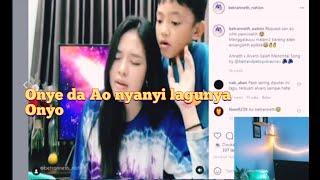 ANNETH DAN ALVARO NYANYIIN LAGUNYA ONYO SALAH MENCINTAI VLIVE ANNETH