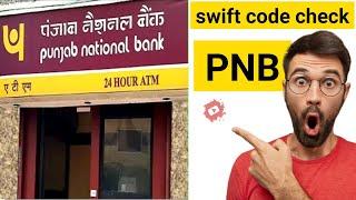 pnb ka swift code kaise nikale  pnb ka swift code kya hai  pnb swift code kaise pata kare  2024