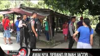Bentrok Antar Warga Di Ambon Maluku - iNews Pagi 1008