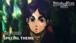 Attack on Titan - The Final Season Part 3 - Special Theme 【UNDER THE TREE】 4K  UHD  CC