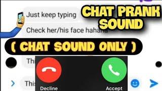 How to annoy partner with this sound  Chatting sound prank  Messenger Prank call by LAGAWAN PH 