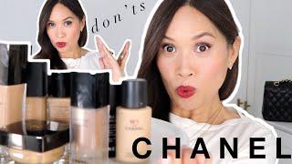 ️ the *DONTs* ‍️ of CHANEL foundations️ I. TRIED. THEM. ALL  Watch before you buy 