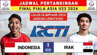 Jadwal Piala Asia U23 2024 - Indonesia vs Irak - Piala Asia u23 2024 - Jadwal Timnas Indonesia