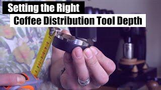 Setting the Right Coffee Distribution Tool Depth  Comparing Different Shots