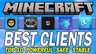 Top 10 BEST Minecraft Clients & Launchers Java Edition