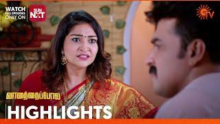 Vanathai Pola - Highlights  24 June 2024  Tamil Serial  Sun TV