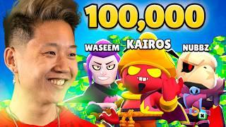 8 YouTubers Fight for 100000 Gems in Brawl Stars