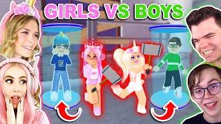 GIRLS Vs BOYS Flee The Facility Roblox