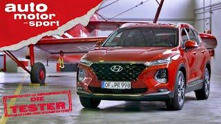 Hyundai Santa Fe 2.2 CRDi Zu teuer oder genau richtig? - TestReview  auto motor und sport