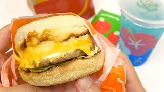 McDonalds Hawaiian Burger Cheese Locomoco Muffin