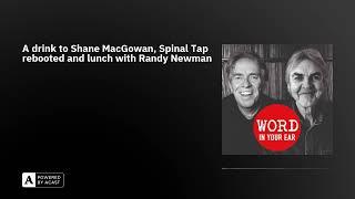 A drink to Shane MacGowan Spinal Tap rebooted and lunch with Randy Newman