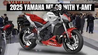 COMPETE WITH HONDA E-CLUTCH 2025 YAMAHA MT-09 RELEASED WITH NEW SYSTEM Y-AMT