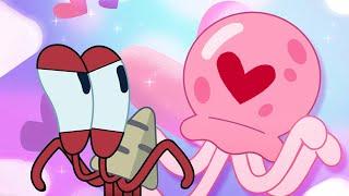 LOVE AT FIRST SIGHT  NEW The Adventures of Bernie  Zig & Sharko - Cartoons for Kids