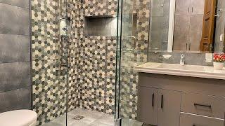 Washroom design 6 x 6 feet  small bathroom tiles design