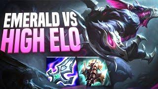 low elo jungler outjungles a high elo jungler with 3 losing lanes