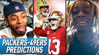 Lil Wayne & Sherm predict Packers-49ers ahead of NFC Divisional Round matchup  Richard Sherman NFL