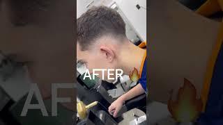 Before and after #music #soul #love #song #live #barber #wax #barbershop #haircut