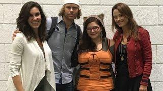 NCIS LAs Eric Christian Olsen & Daniela Ruah + NCIS Scottie Thompson at MCM LDN ComicCon May 16