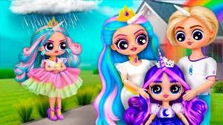 My Little Pony Celestias Family Broke Sister is Bad 35 LOL OMG DIYs