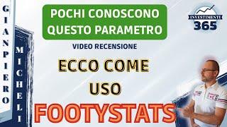 Footystats è il miglior sito di Statistiche? Come lo uso nelle mie strategie e analisi?