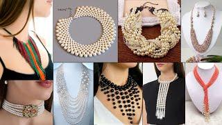 10 Handmade Necklace Ideas DIY beautiful Pearl Jewelry