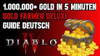 Diablo 4 - Mehr als 1 Millionen Gold in 5 Minuten Farmen Guide Deutsch  Gold farmen in D4