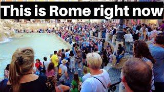 Rome Italy Rome looks like this now  June 22 2024 Rome walking tour Roma Italia