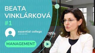 Beata Vinklárková #49  O přenesení principů fungování firmy na veřejnoprávní korporaci