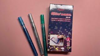 Lightwish Glitter markers  Adult colouring