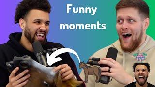 Funny moments compilation from You Should Know Podcast *See with your eyes closed?*