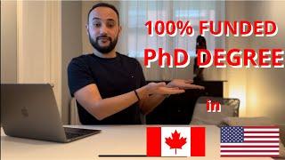 How To Get Fully Funded PhD in CANADA & USA