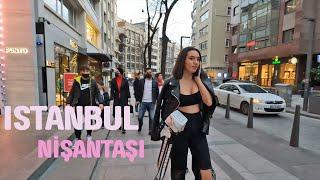 İstanbul Nişantaşı Mahallesi Yürüyüş Turu 10 Aralık 20214k UHD 60fps