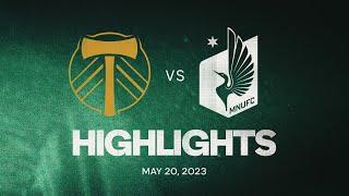 HIGHLIGHTS Portland Timbers vs. Minnesota United FC  May 20 2023