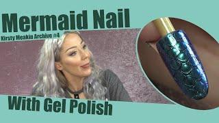 Easy Mermaid Nail Using Gel Polish - Kirsty Meakin Archive #4