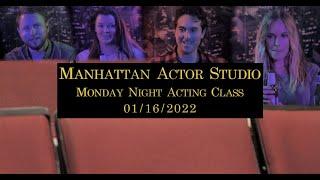 ACTING CLASS with Billy Gallo  Manhattan Actor Studio  Make Big Choices