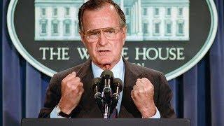 George H.W. Bush War Criminal CIA Spy Oil Tycoon Embodiment of US Elite