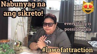 TAGALOG LAW OF ATTRACTION EXPLAINED  ll THE SECRET ll MAYH