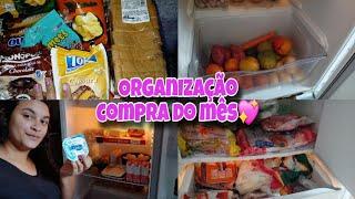 Guardando e Organizando as compras do mercado