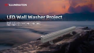 YD Illumination LED Wall Washer Project